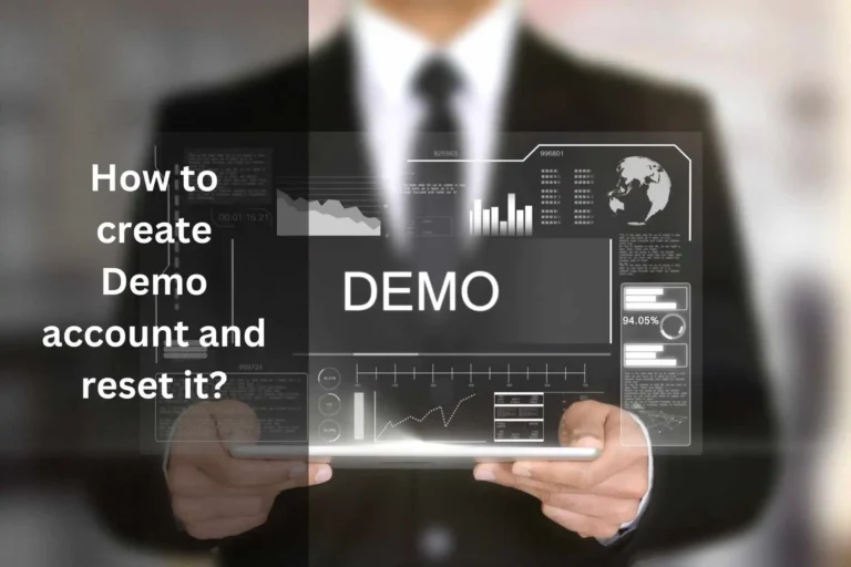 How to create Demo account and reset it