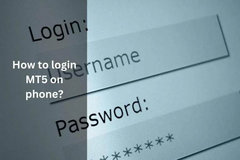 How to login MT5 on phone